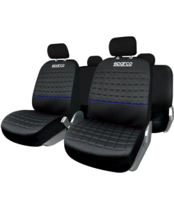 SET UNIVERSALE SPC1042 COPRISEDILI AUTO COMPLETO NERO/BLU